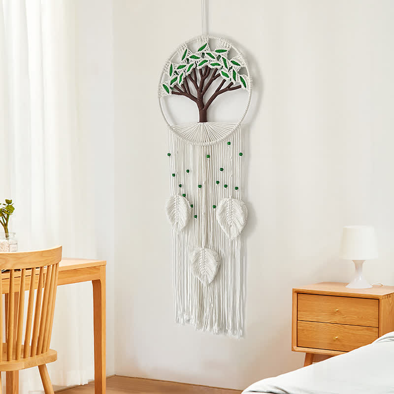 Olivenorma Handwoven Tree Of Life Tapestry Wall Decor - image 2