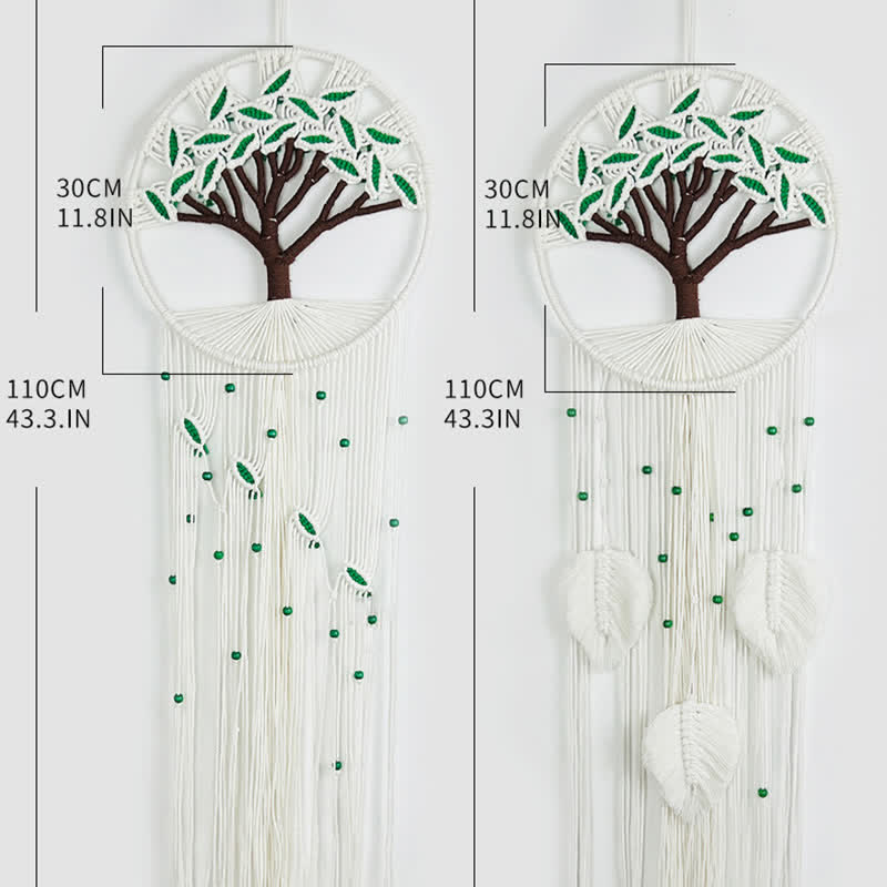 Olivenorma Handwoven Tree Of Life Tapestry Wall Decor - image 8