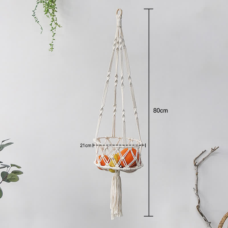 Olivenorma Woven Cat Nest Pet Hammock Wall Decor - Fruit Hanging Basket (within 5 pounds) - image 9