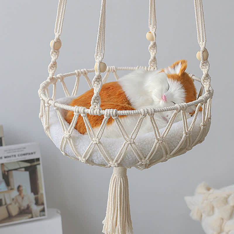 Olivenorma Woven Cat Nest Pet Hammock Wall Decor - image 3
