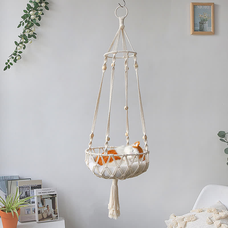 Olivenorma Woven Cat Nest Pet Hammock Wall Decor - image 0