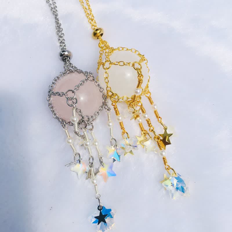 Olivenorma Natural Crystal Pouch Pendant Suncatcher - image 28