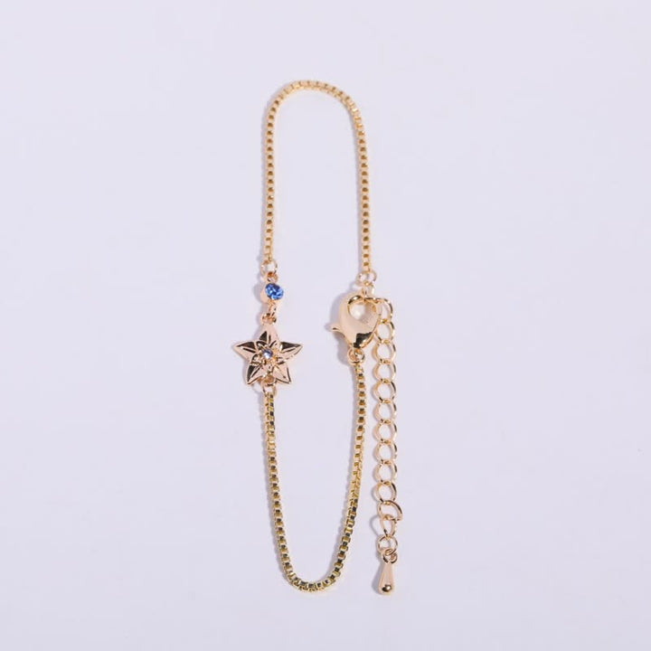 Olivenorma Gold Plated Copper Birth Flower Zircon Bracelet - December-Holly Berry - image 12