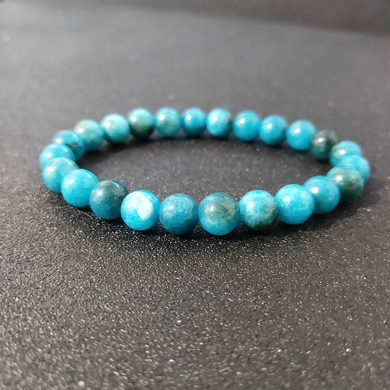 Olivenorma Blue Apatite Bracelet-Stone Of Motivation - image 1