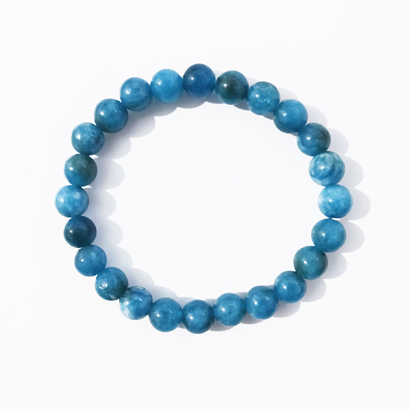 Olivenorma Blue Apatite Bracelet-Stone Of Motivation - image 4