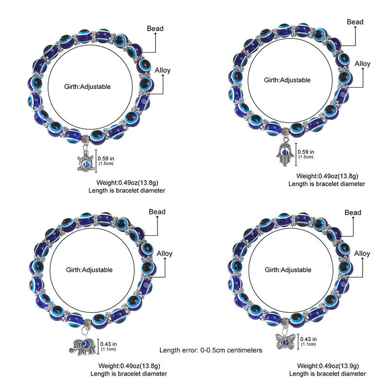 Olivenorma Beach Türkiye Evil Eye Anklet - image 7