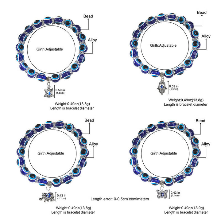 Olivenorma Beach Türkiye Evil Eye Anklet - image 7