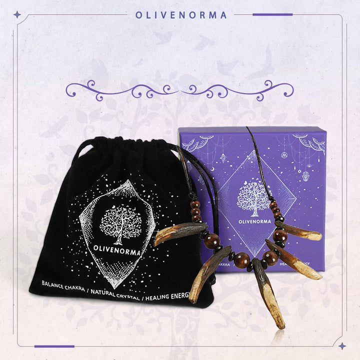 FREE Today: "Nature's Protection" Large Real Wolf Teeth Necklace - image 10