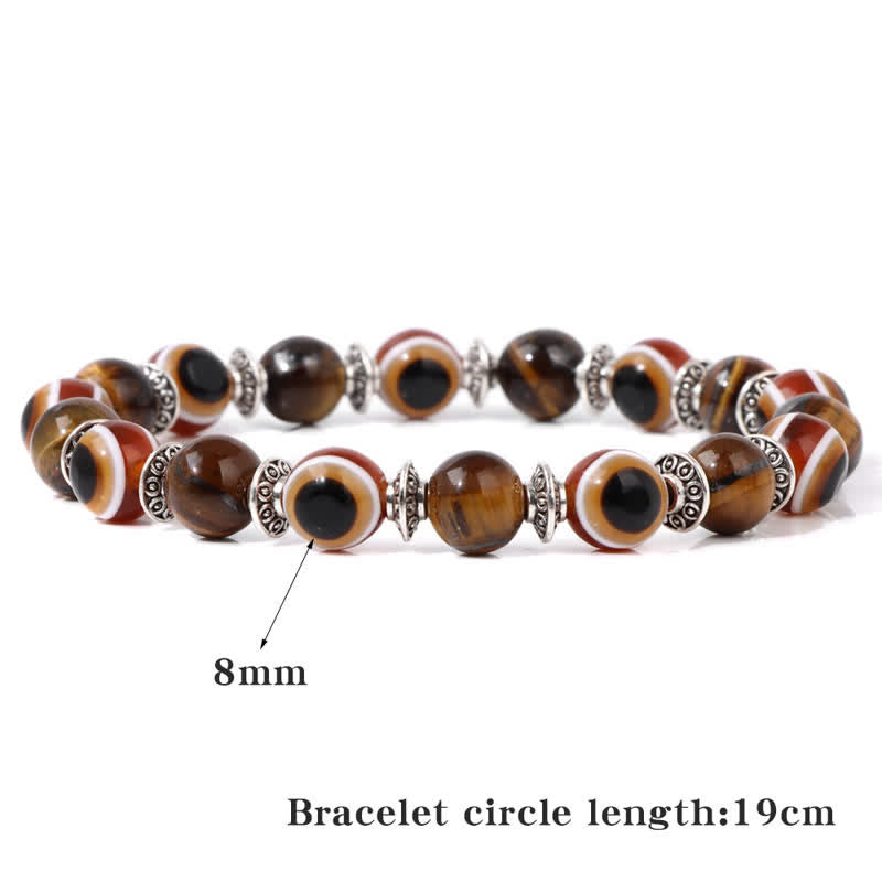 Olivenorma Evil Eye Natural Stone Beads Bracelet - image 27