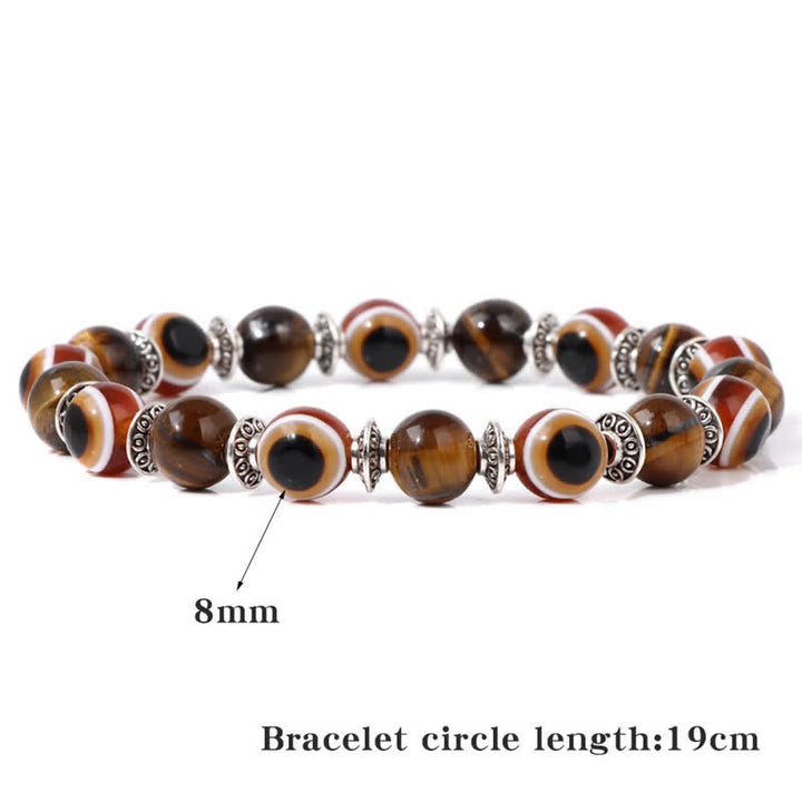 Olivenorma Evil Eye Natural Stone Beads Bracelet - image 27