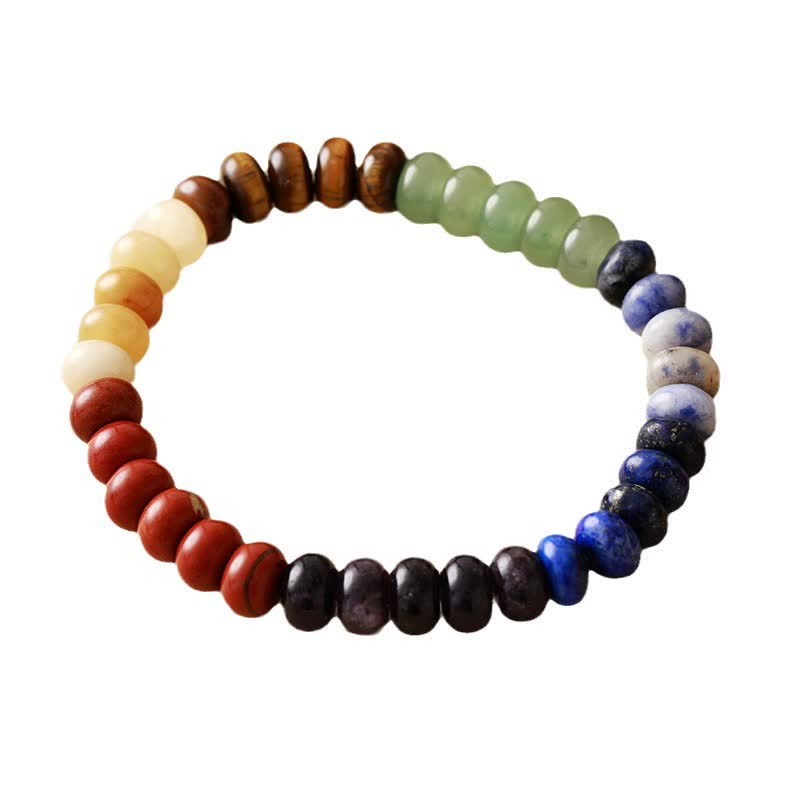Olivenorma Natural Stone Chakra Beads Women Men Bracelet - image 3