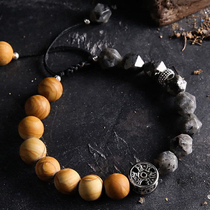 Olivenorma "Gods" Natural Crystal Beaded Bracelet - image 19