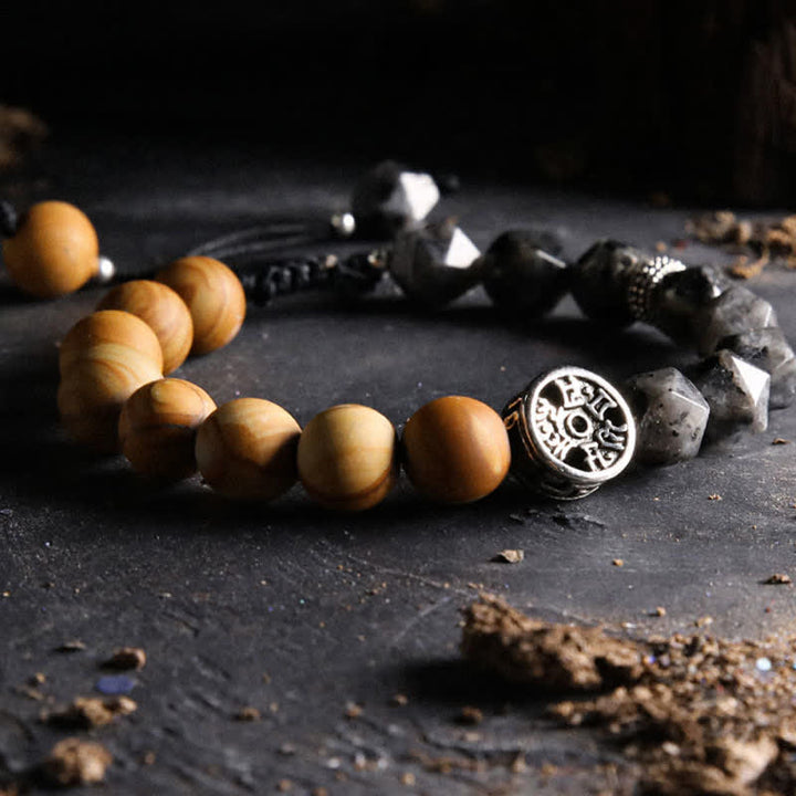 Olivenorma "Gods" Natural Crystal Beaded Bracelet - image 20