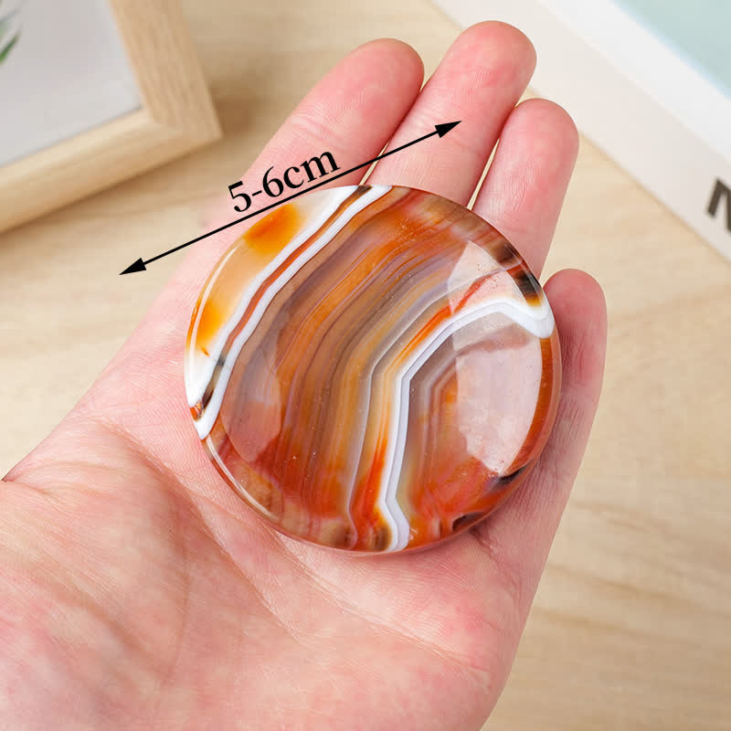 Olivenorma Agate Gemstone Round Crystal Bowl - image 1