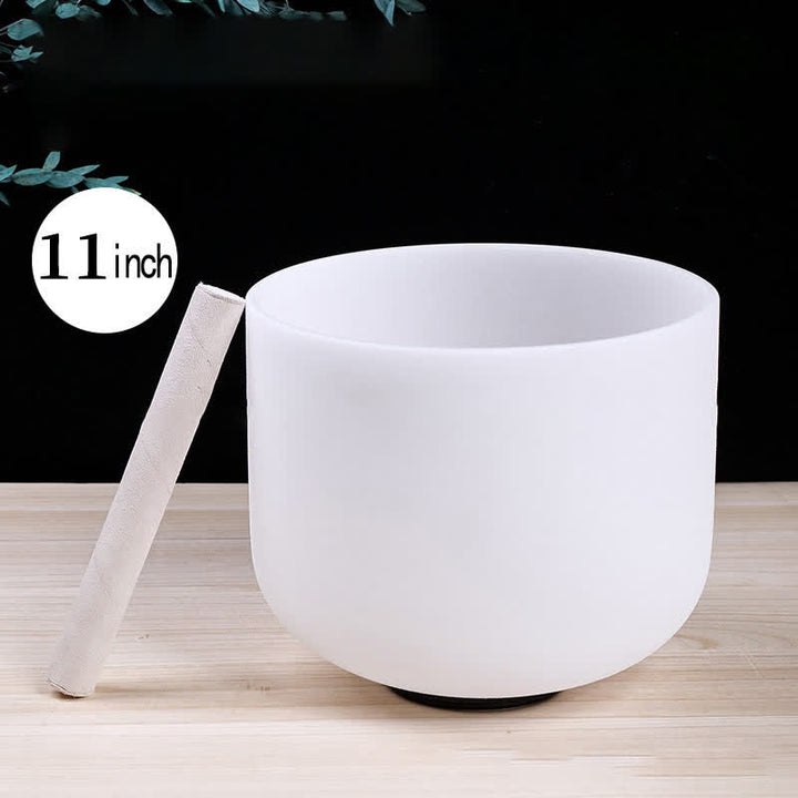 Olivenorma 432HZ Accurate Sound Yoga Music Crystal Bowl - 11 Inch - image 6