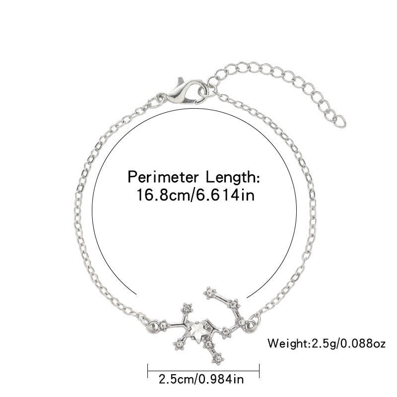 Olivenorma Twelve Constellation Astrology Jewelry Zodiac Bracelet - image 25