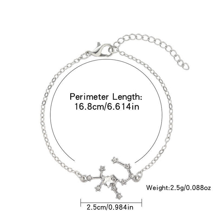 Olivenorma Twelve Constellation Astrology Jewelry Zodiac Bracelet - image 25
