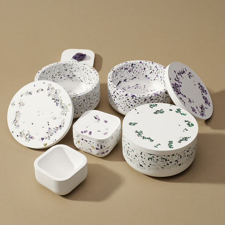 Olivenorma Gravel Gypsum Demagnetizing Crystal Bowl - image 32