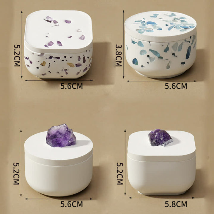 Olivenorma Gravel Gypsum Demagnetizing Crystal Bowl - image 35