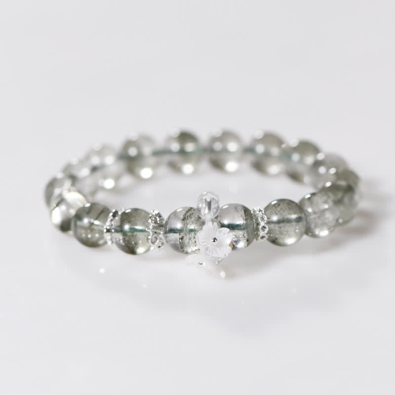 Olivenorma 10mm Green Phantom Quartz Beaded Bracelet - image 3