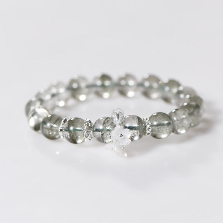 Olivenorma 10mm Green Phantom Quartz Beaded Bracelet - image 3