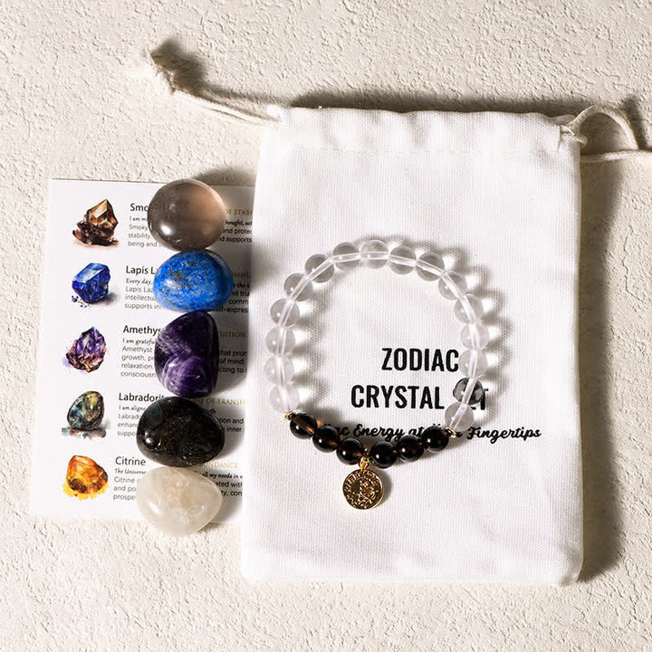 Olivenorma Irregular Polished Tumbled Stone Zodiac Bracelet - Sagittarius - image 16