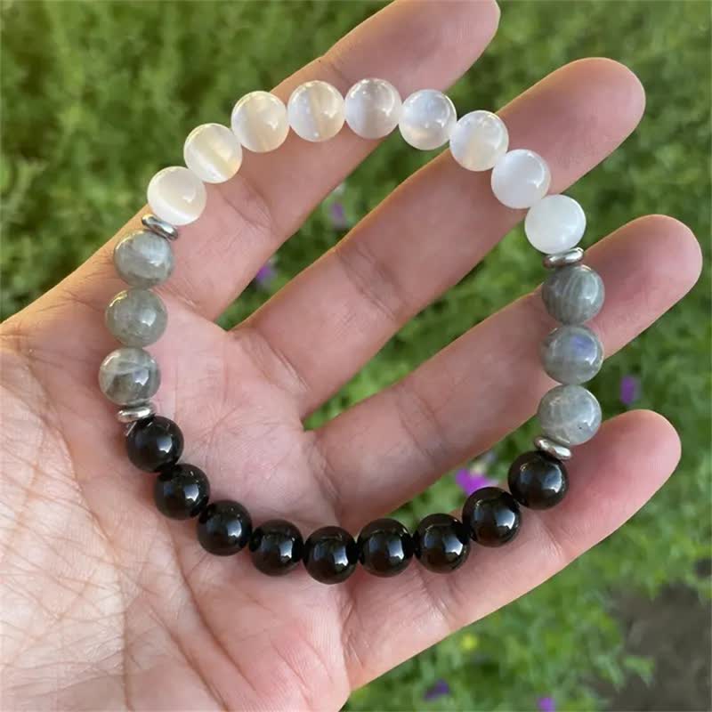 Olivenorma "Protection" Natural Stone Beads Bracelet - image 1