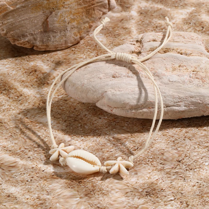 Olivenorma White Turquoise Starfish Turtle Pendant Beach Bracelet - image 2