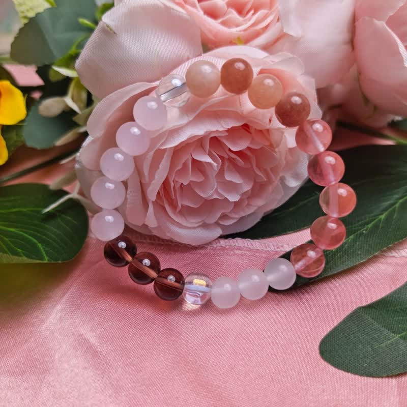 Olivenorma "Attract Love" Natural Stone Beads Bracelet - image 1