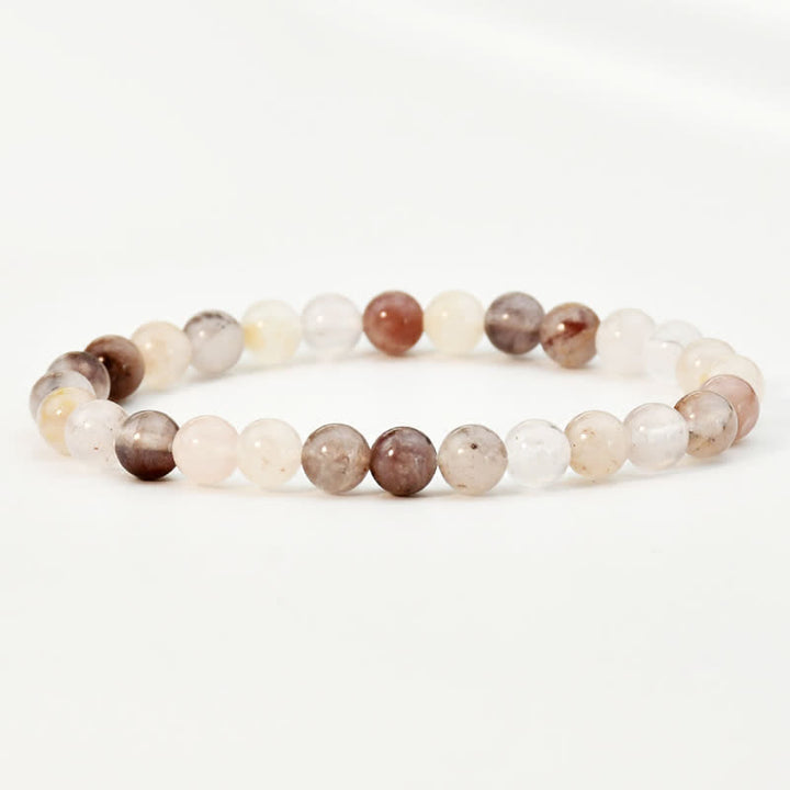 Olivenorma 6-10mm Lepidolite Beads Bracelet - 6mm - image 1