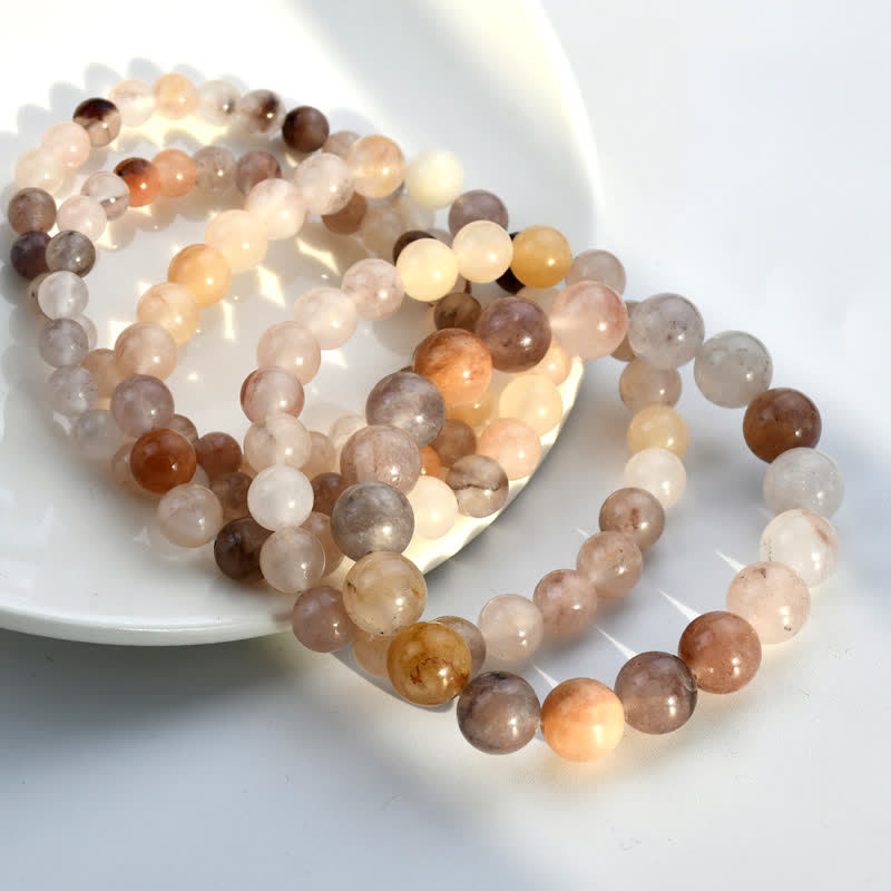 Olivenorma 6-10mm Lepidolite Beads Bracelet - image 0