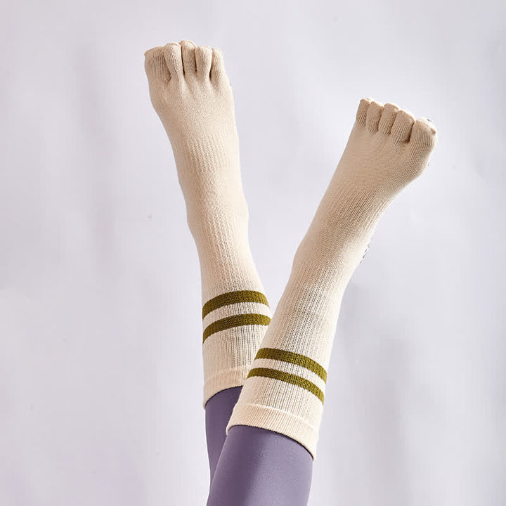 Olivenorma Pilates Anti-Slip Grip Socks Barre Training & Studio Stability Breathable Workout Yoga Socks - image 12