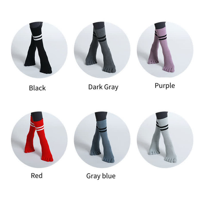 Olivenorma Pilates Anti-Slip Grip Socks Barre Training & Studio Stability Breathable Workout Yoga Socks - image 14