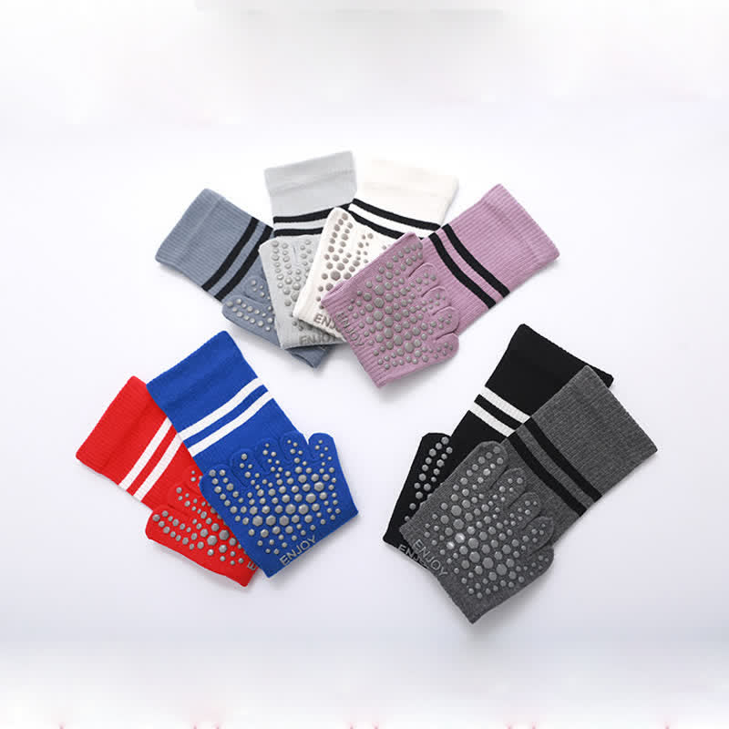 Olivenorma Pilates Anti-Slip Grip Socks Barre Training & Studio Stability Breathable Workout Yoga Socks - image 15