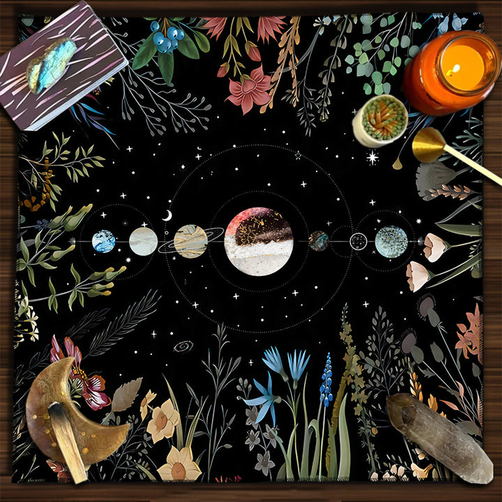 Olivenorma Square Divination Moon Phases Tarot Tablecloth - Universa - 75cm*75cm - image 12