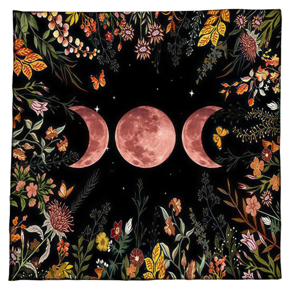 Olivenorma Astrology Flowers Moon & Sun Cloth Tarot Tablecloth - image 24