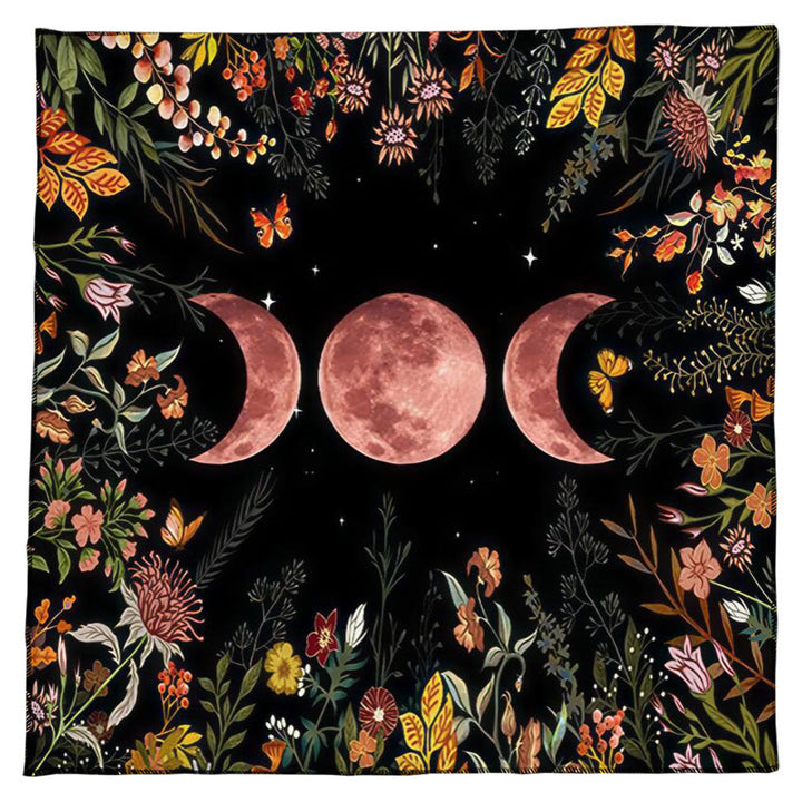 Olivenorma Astrology Flowers Moon & Sun Cloth Tarot Tablecloth - image 24