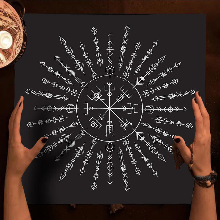 Olivenorma Tree of Life Altar Cloth Tapestry Tarot Tablecloth - Zodiac #2 - 75cm*75cm - image 7