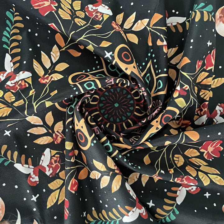 Olivenorma Mandala Moon Phase Divination Tarot Tablecloth - image 2