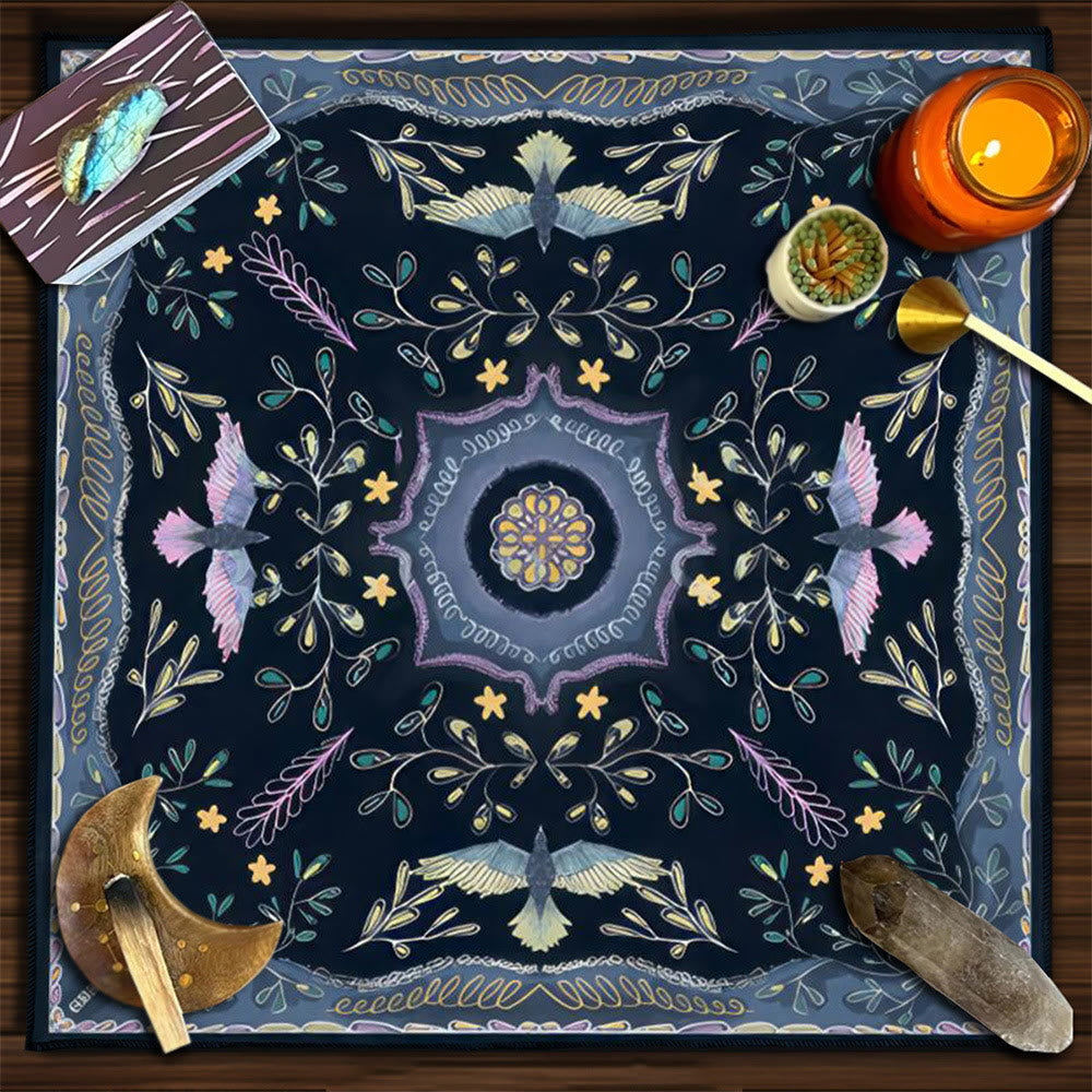 Olivenorma Yggdrasil Sacred Tree Mysterious Tarot Tablecloth - Mandala - 75cm*75cm - image 29