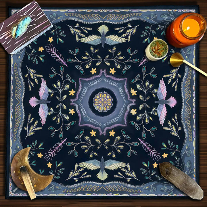Olivenorma Yggdrasil Sacred Tree Mysterious Tarot Tablecloth - Mandala - 75cm*75cm - image 29