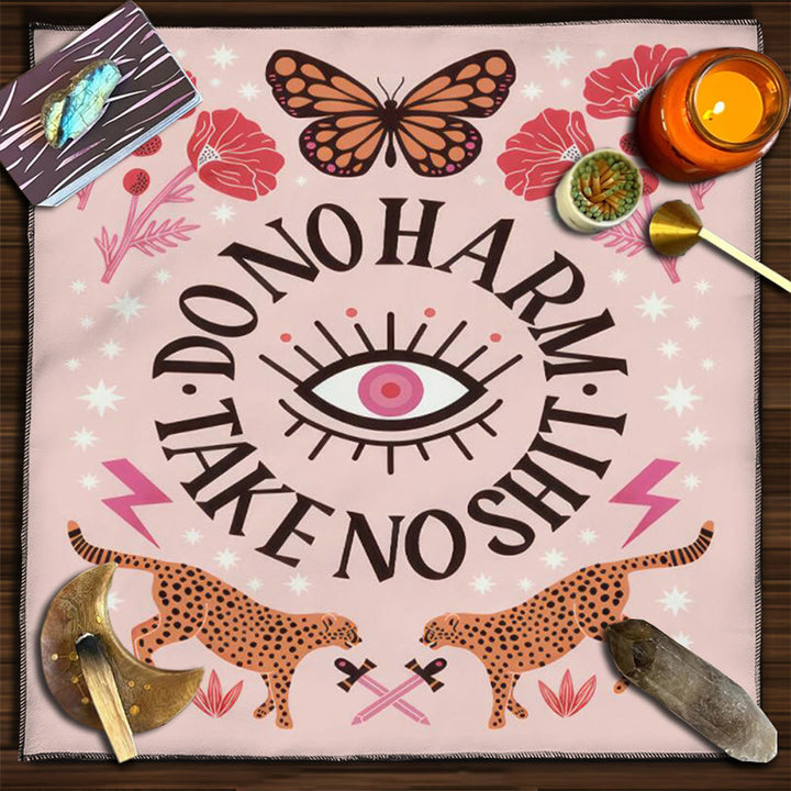 Olivenorma Yggdrasil Sacred Tree Mysterious Tarot Tablecloth - Evil Eye #1 - 75cm*75cm - image 31