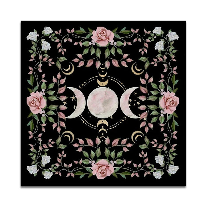Olivenorma Triple Goddess Moon Symbol Divination Tarot Tablecloth - image 9
