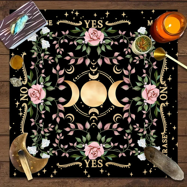 Olivenorma Triple Goddess Moon Symbol Divination Tarot Tablecloth - Triple Goddess #8 - 75cm*75cm - image 14