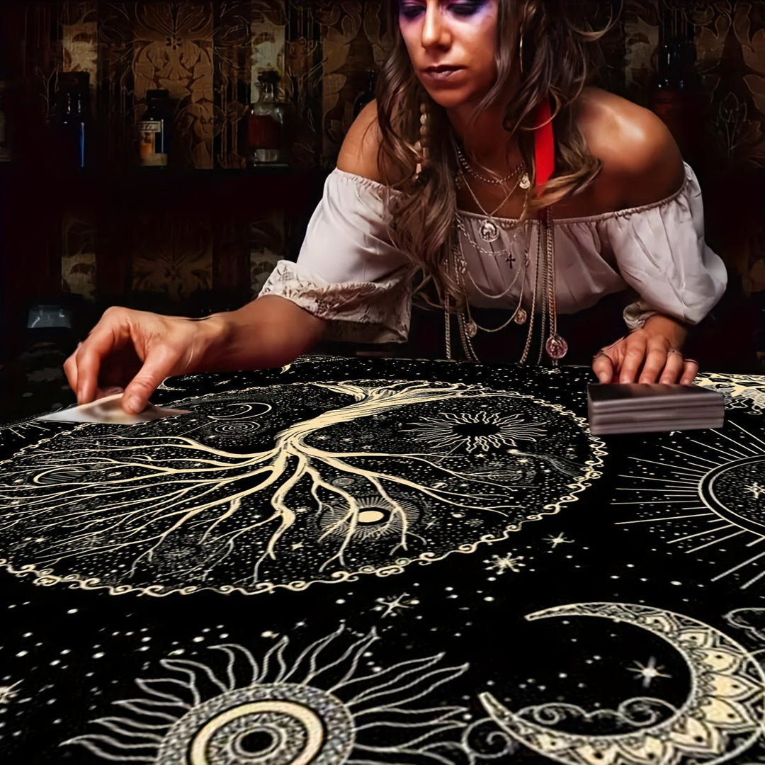Olivenorma Tree of Life Divination Tarot Tablecloth - image 4