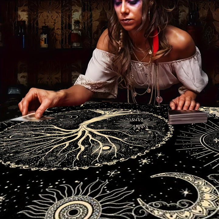 Olivenorma Tree of Life Divination Tarot Tablecloth - image 4