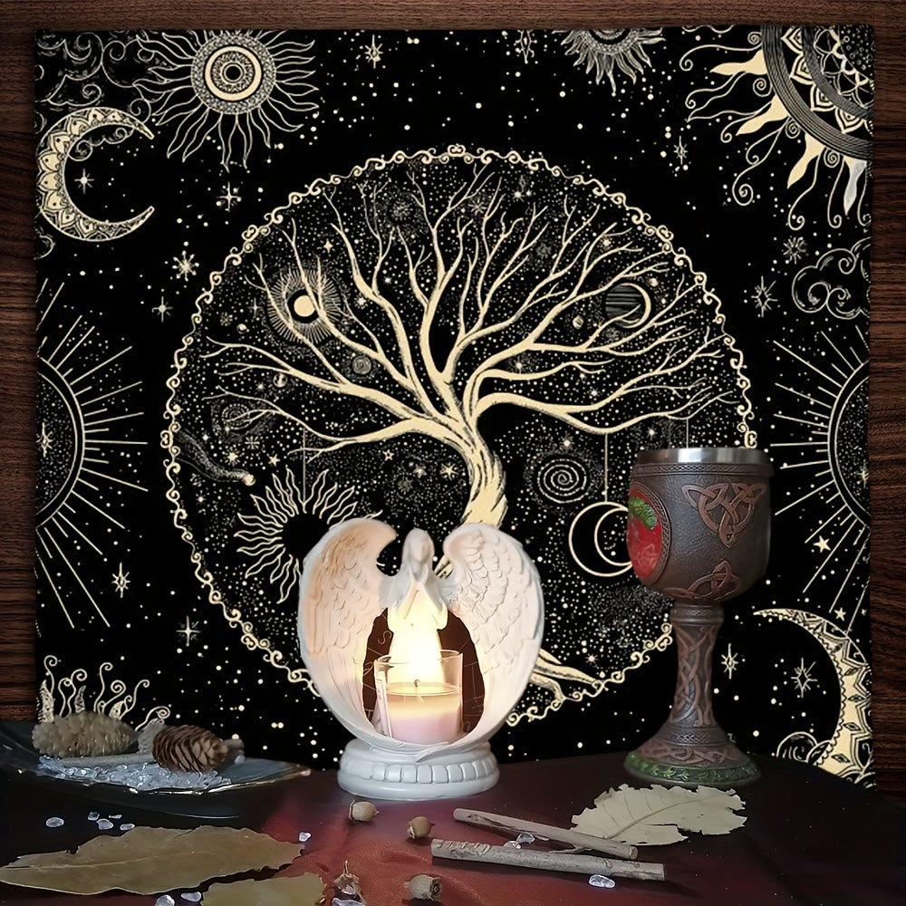 Olivenorma Tree of Life Divination Tarot Tablecloth - image 1