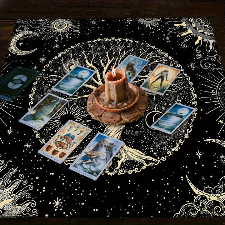 Olivenorma Tree of Life Divination Tarot Tablecloth - image 3