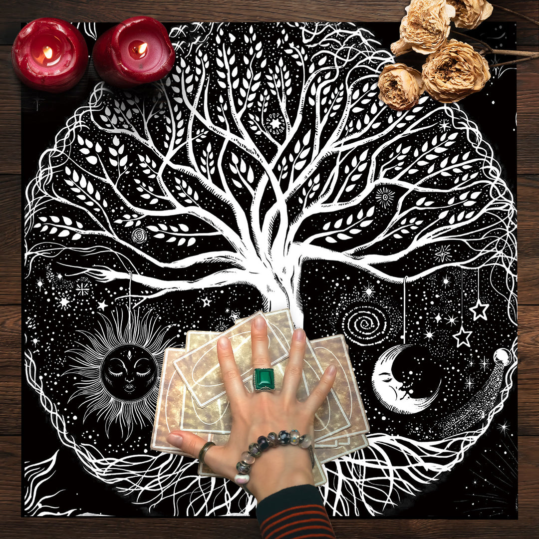 Olivenorma Tree of Life Divination Tarot Tablecloth - image 8