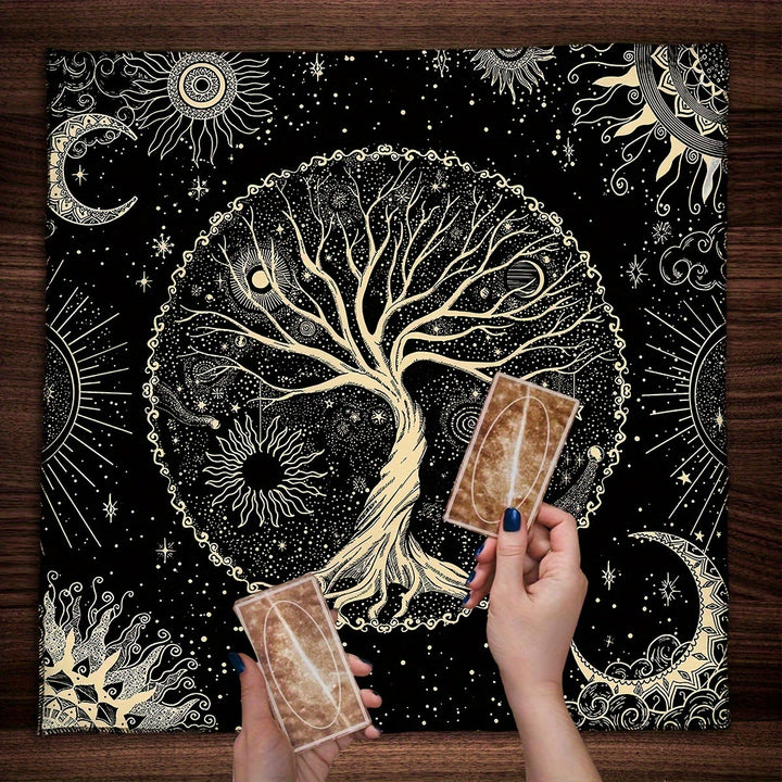 Olivenorma Tree of Life Divination Tarot Tablecloth - image 2